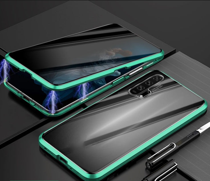 Phone Case Anti-peep Magnetic Protective Shell Magnetic Privacy Glass Case For Phone - Astoxia Official