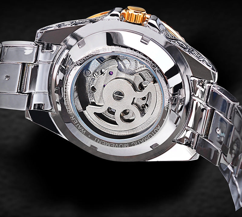 Zychron™ Sovereign Tourbillon Carved Skeleton Watch (Limited Edition) - Astoxia Official
