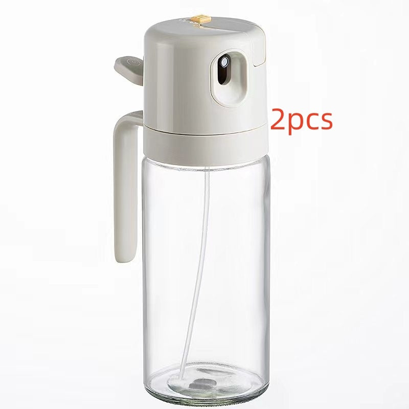 2 In 1 Oil Sprayer Bottle BBQ Cooking Oil Dispenser Olive Oil Pourers Sprayer Kitchen Baking Oil Mister Vinegar Bottle - Astoxia Official