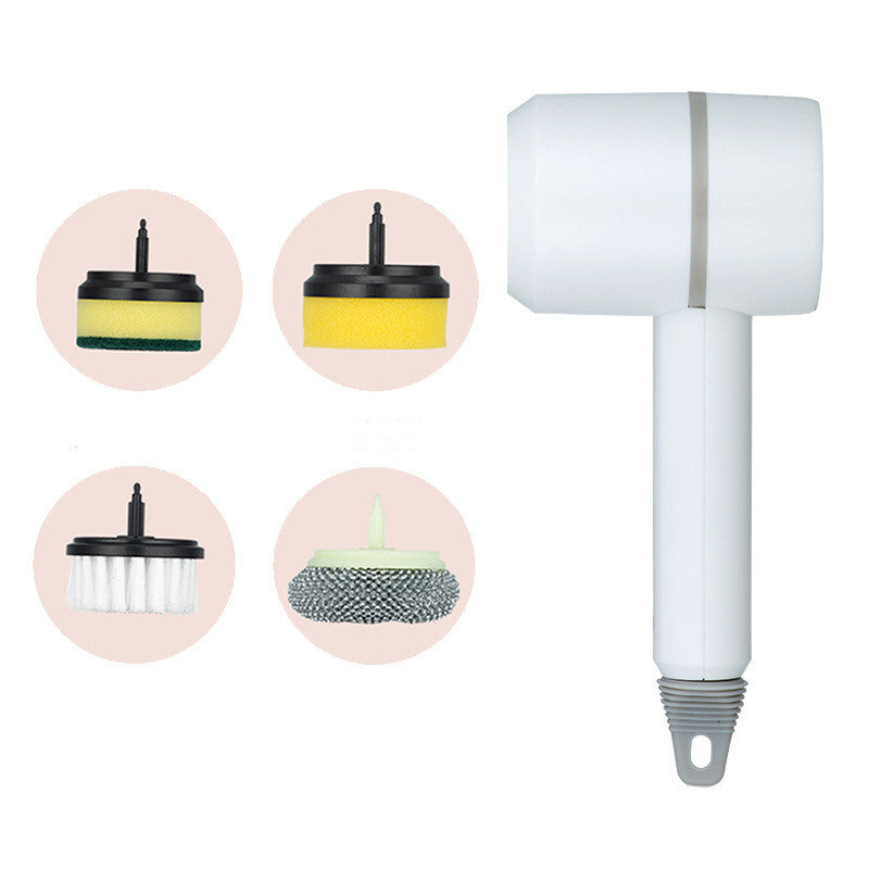 Electric Cleaning Brush Dishwashing Brush Automatic Wireless USB Rechargeable Professional Kitchen Bathtub Tile Cleaning Brushes - Astoxia Official