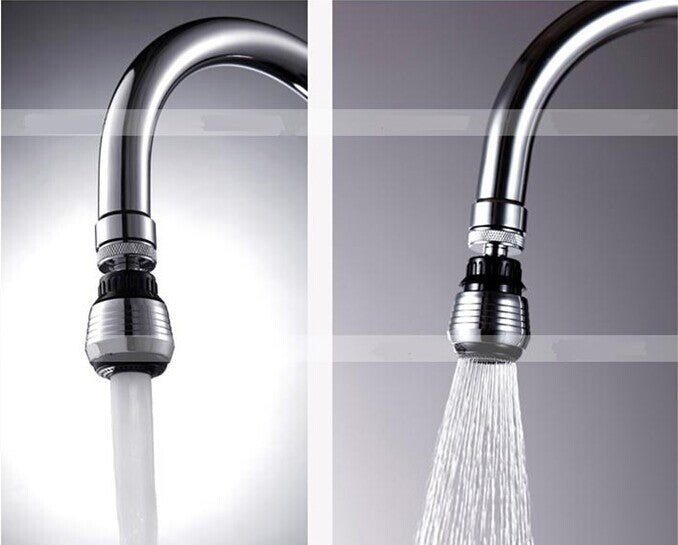 AquaFlex™ 360° Rotating Faucet Bubbler – Water-Saving Splash-Proof Attachment - Astoxia Official
