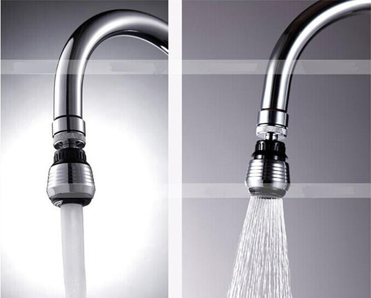 AquaFlex™ 360° Rotating Faucet Bubbler – Water-Saving Splash-Proof Attachment - Astoxia Official