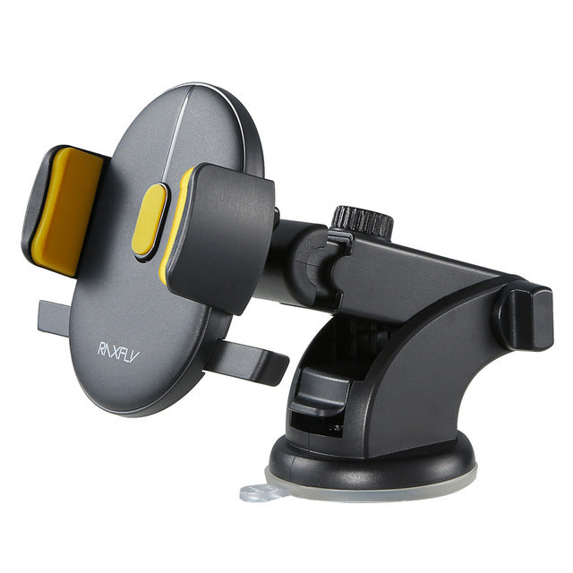 Car Phone Holder Long Rod Telescopic Car Dashboard Suction Cup Type - Astoxia Official