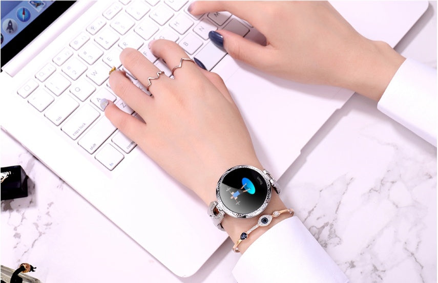 Fashion Women's Smart Watch Waterproof Wearable Device Heart Rate Monitor Sports Smartwatch for Women Ladies - Astoxia Official