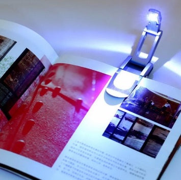 GlowRead™ Folding Book Light – Portable Clip-On LED Reading Lamp - Astoxia Official