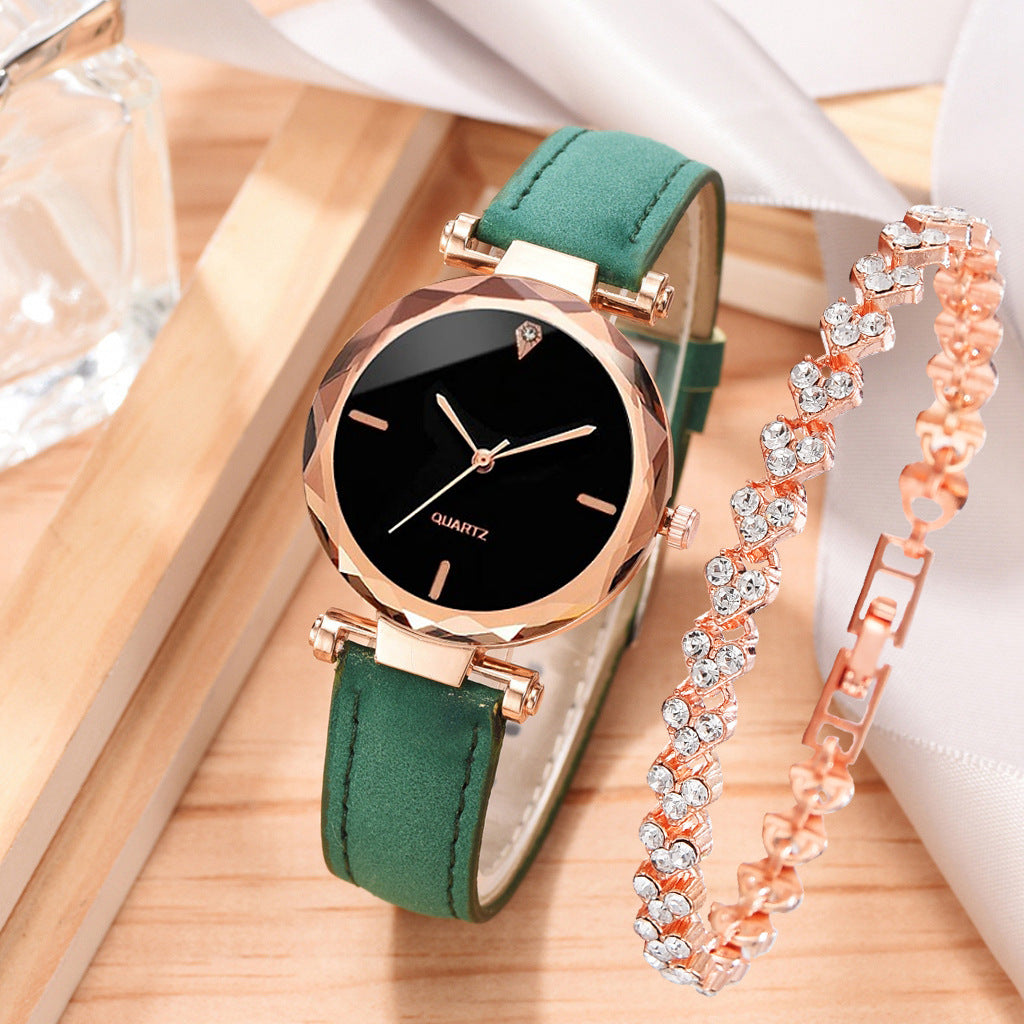 Zychron NovaSet – Women's Minimalist Watch & Bracelet Combo (Gift item Special Sale) - Astoxia Official