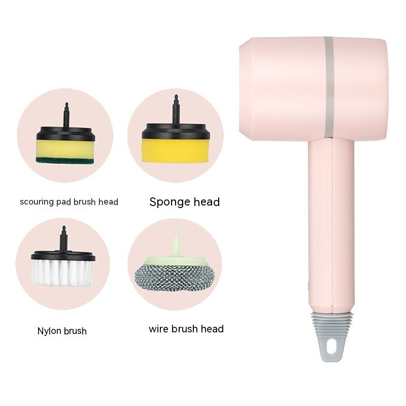 Electric Cleaning Brush Dishwashing Brush Automatic Wireless USB Rechargeable Professional Kitchen Bathtub Tile Cleaning Brushes - Astoxia Official