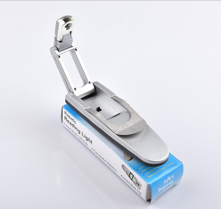 GlowRead™ Folding Book Light – Portable Clip-On LED Reading Lamp - Astoxia Official