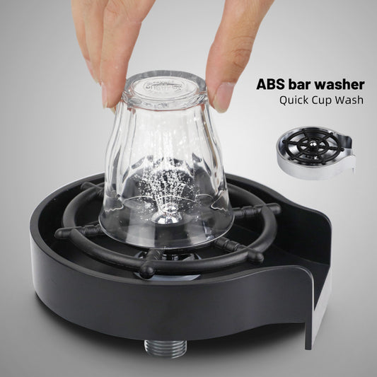 Bar Counter Cup Washer Sink High-pressure Spray Automatic Faucet Coffee Pitcher Wash Cup Tool Kitchen - Astoxia Official