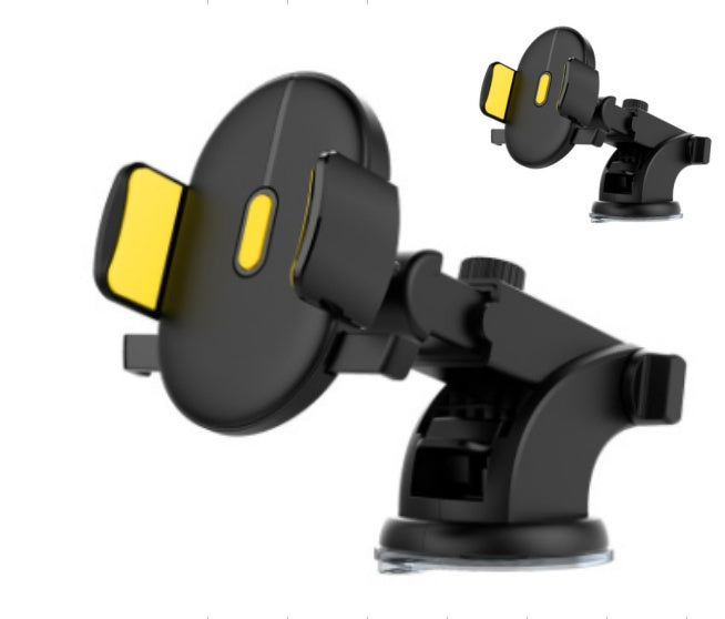 Car Phone Holder Long Rod Telescopic Car Dashboard Suction Cup Type - Astoxia Official
