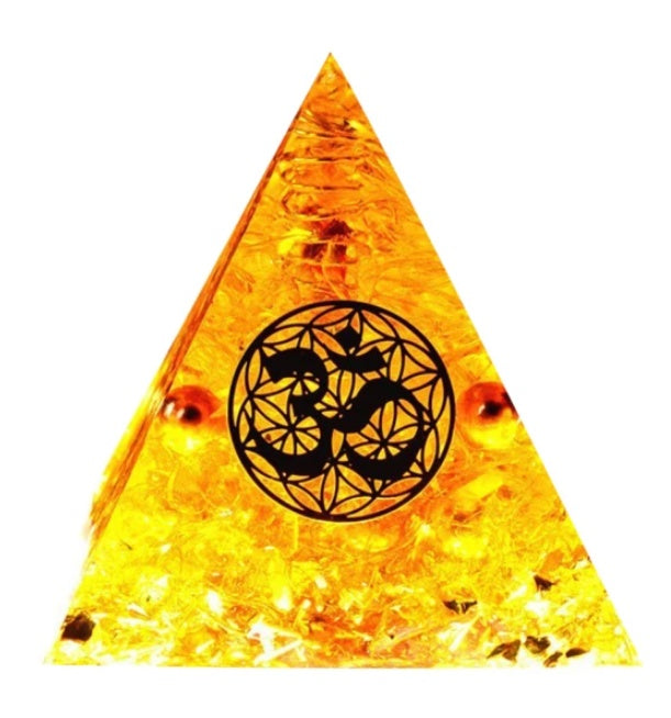 Pyramid Decoration Natural Crystal Gravel Energy Tower - Astoxia Official