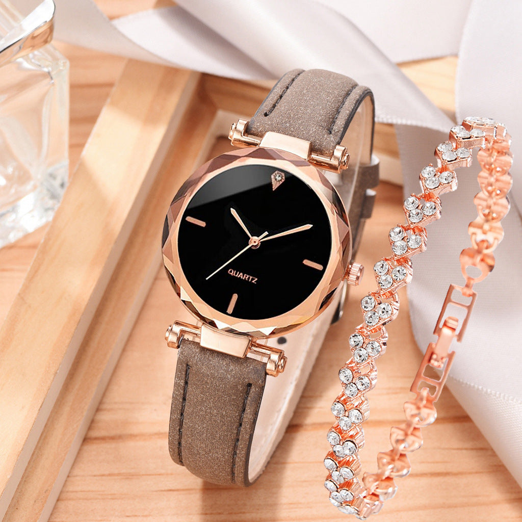 Zychron NovaSet – Women's Minimalist Watch & Bracelet Combo (Gift item Special Sale) - Astoxia Official