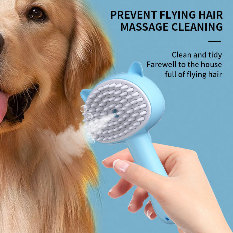 Hair Cleaning Brush With Mist Multifunctional Cat Grooming Brush Rechargeable Self Cleaning Slicker Brush For Pets Dogs & Catsb Pet Products - Astoxia Official
