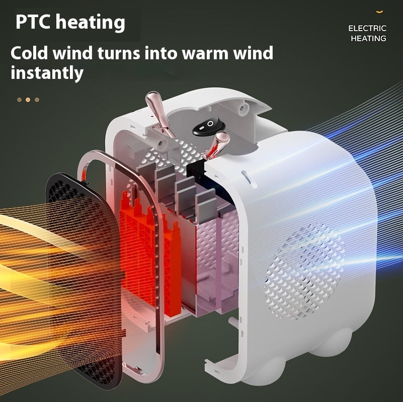Mini Fan Heater Small Household Heater - Astoxia Official