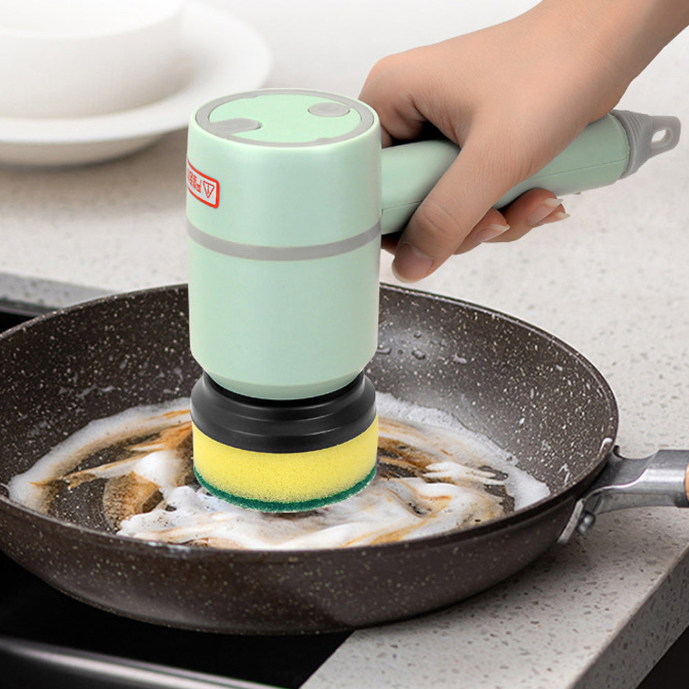 Electric Cleaning Brush Dishwashing Brush Automatic Wireless USB Rechargeable Professional Kitchen Bathtub Tile Cleaning Brushes - Astoxia Official