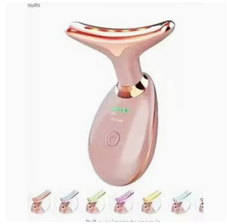 EMS Thermal Neck Lifting And Tighten Massager Electric Microcurrent Wrinkle Remover - Astoxia Official