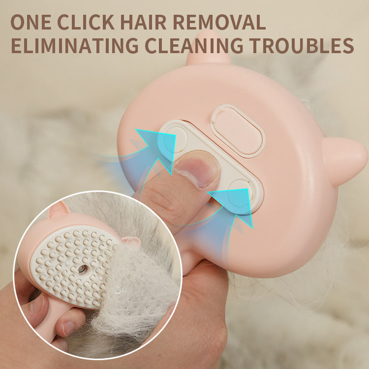 Hair Cleaning Brush With Mist Multifunctional Cat Grooming Brush Rechargeable Self Cleaning Slicker Brush For Pets Dogs & Catsb Pet Products - Astoxia Official