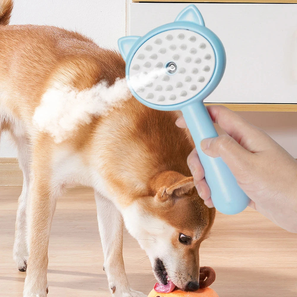 Hair Cleaning Brush With Mist Multifunctional Cat Grooming Brush Rechargeable Self Cleaning Slicker Brush For Pets Dogs & Catsb Pet Products - Astoxia Official